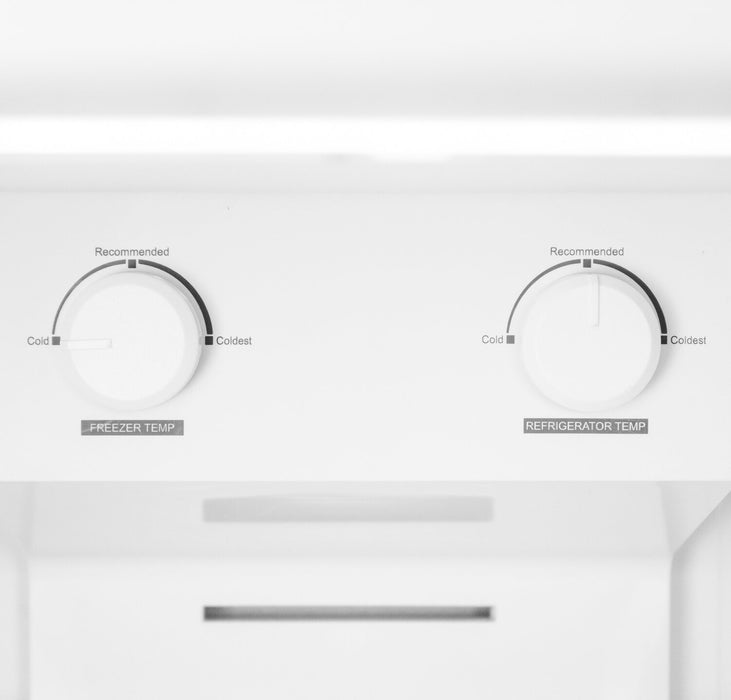 Danby 27.56” 14.2 Cu. Ft. Apartment Size Top Mount Refrigerator - Stainless Steel - DFF142E1SSDB \t