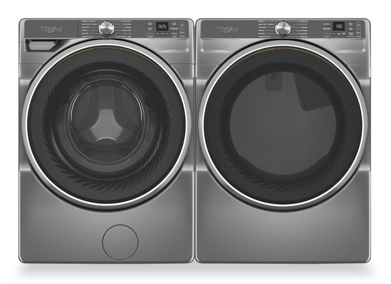 Whirlpool 5.8 Cu. Ft. Front-Load Washer with FreshFlow™ Vent System and 7.4 Cu. Ft. Gas Dryer 