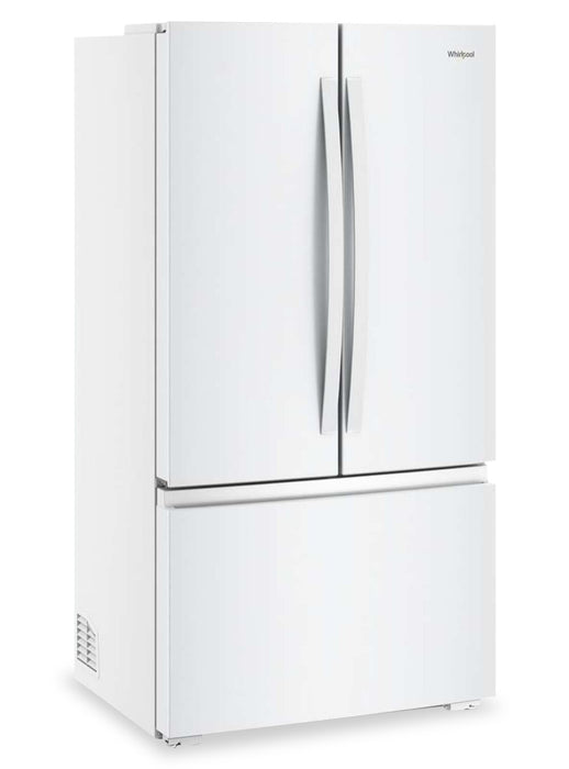 Whirlpool 36\" 24 Cu. Ft. True Counter Depth French Door Refrigerator – White - WRFC3036RW