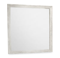 Aspen Bedroom Dresser Mirror, Attachable, Wall Hanging - Grey