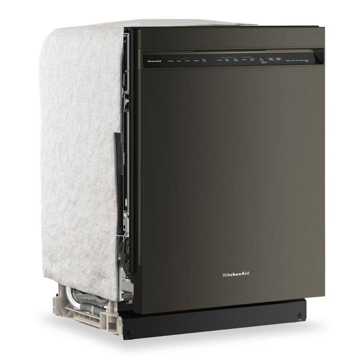 KitchenAid 24\" 44 dBA Dishwasher with 360° Max Jets™ Third Rack - Black Ore - KDFS424SBE