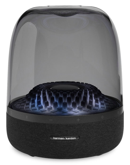Harman Kardon Aura Studio 4 130W Transparent Dome Speaker (HKAURAS4BLKAM)