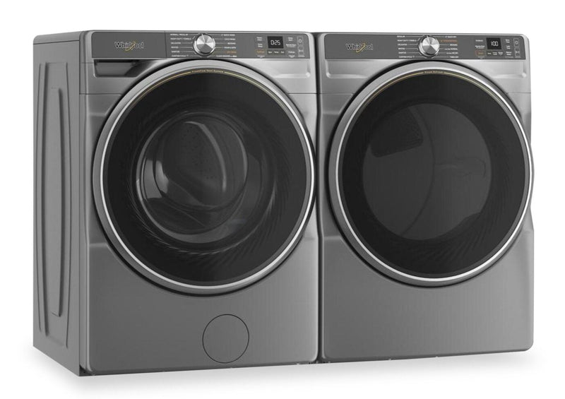 Whirlpool 5.8 Cu. Ft. Front-Load Washer with FreshFlow™ Vent System and 7.4 Cu. Ft. Gas Dryer 