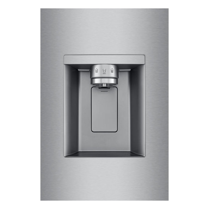 LG 33\" 20 Cu. Ft. French-Door Counter-Depth MAX™ Refrigerator - Smudge Proof Stainless Steel - LF20C6330S