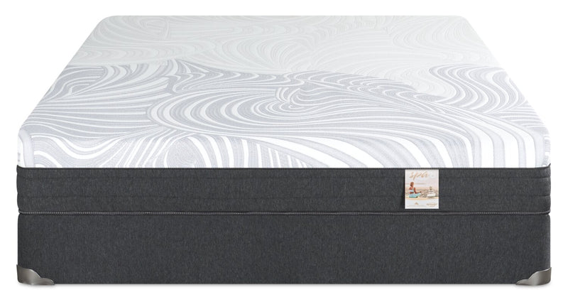 Springwall Spa 8 Firm Smooth Top Twin Mattress in a Box Set