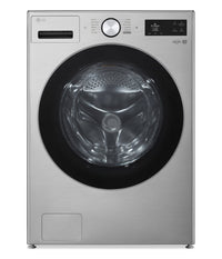 LG 5.8 Cu. Ft. Smart Front-Load High-Efficiency Steam Washer - Graphite Steel - WM5800HVA