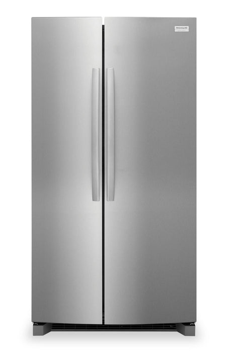 Frigidaire Gallery 36\" 26 Cu. Ft. Side-by-Side Refrigerator - Stainless Steel - GRSN2620AF