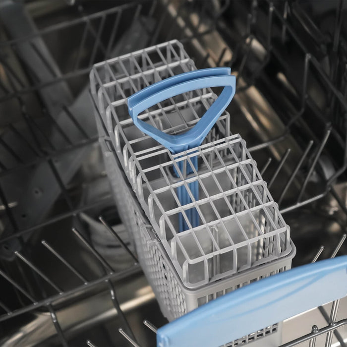 Danby 18\" 51 dBA Front-Control Built-In Dishwasher - White - DDW18D1EW