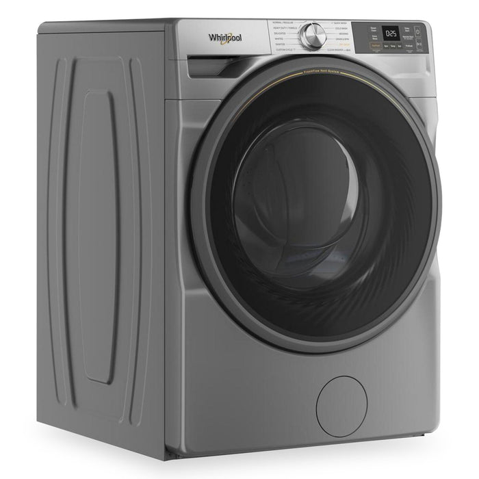 Whirlpool 5.2 Cu. Ft. Smart Front-Load Washer with FreshFlow™ Vent System - Radiant Silver - WFW5720RR