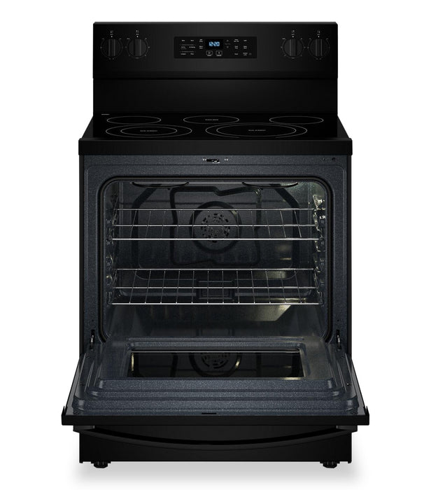 Whirlpool 5.3 Cu. Ft. Electric Range with No Preheat Air Fry - Black - YWFES5030RB