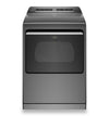 ["Whirlpool 7.4 Cu. Ft. Smart Gas Dryer with Steam - Chrome Shadow - WGD8127LC"]