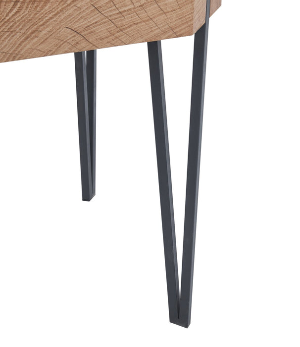 Arden 35” Modern 2-Pack Coffee + End Table - Brown