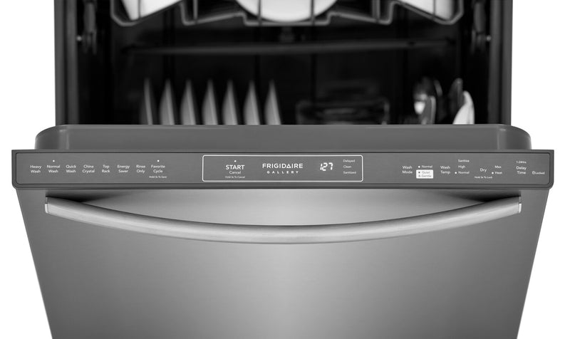 Frigidaire Gallery 24\" 42dBA Top-Control Dishwasher - Smudge-Proof® Stainless Steel - GDPH4525AF