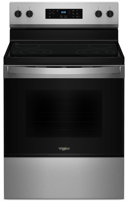 Whirlpool 5.3 Cu. Ft. Electric Range with Self-Clean - Stainless Steel - YWFES3530RS