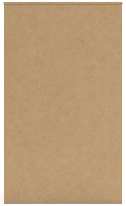 Derekson Bedroom Chest of Drawers, 5-Drawer, 31.7\"W x 53.9\"H - Rustic White