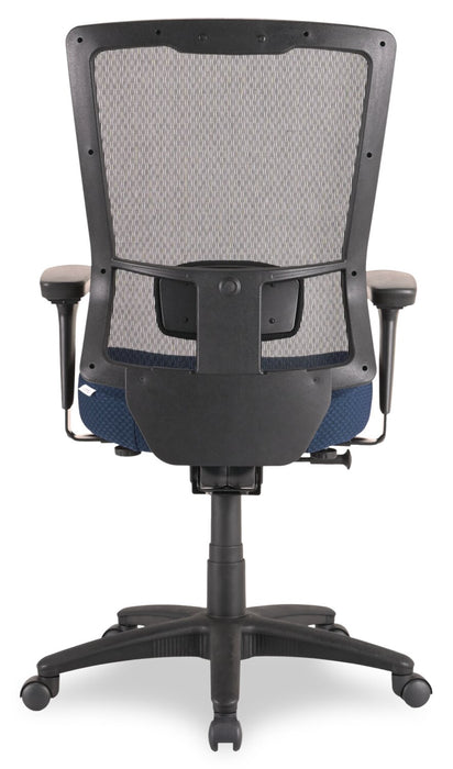 Tempur-Pedic Remy 26.8” Office Chair - Navy with Mesh Back