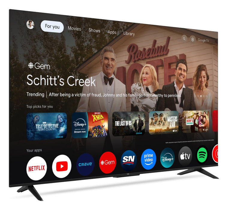 TCL 55\" S45K 4K UHD Google Smart TV