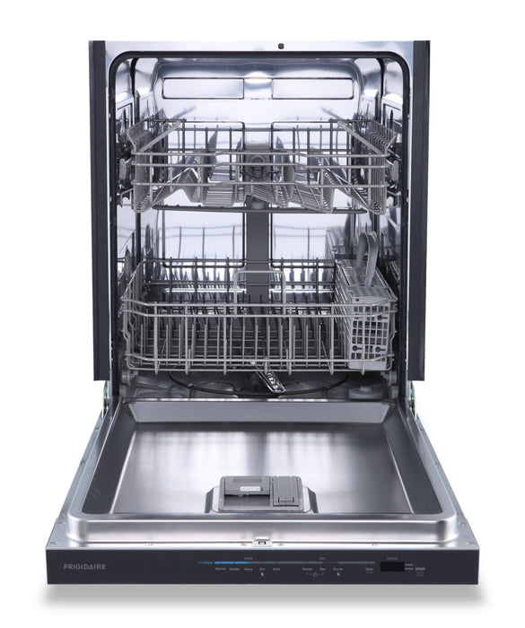 Frigidaire 24\" 49 dBA Top-Control Dishwasher with DishSense® Technology - Stainless Steel - FDHP4336AS
