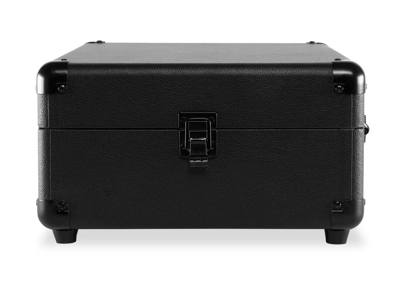 Victrola Journey Glow Illuminated Briefcase Record Player – Black (VSC-700SB-BLK)