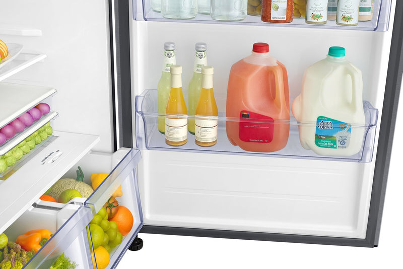 Samsung 30\" 17.6 Cu. Ft. Smart Top-Freezer Refrigerator - Stainless Steel - RT18DG6500SRAC