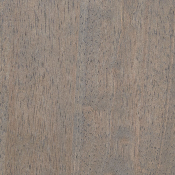 Remi 5pc Dining Set with Table & 4 Ladder-Back Chairs, Glass & Wood, 42\"W Round - Black & Brown