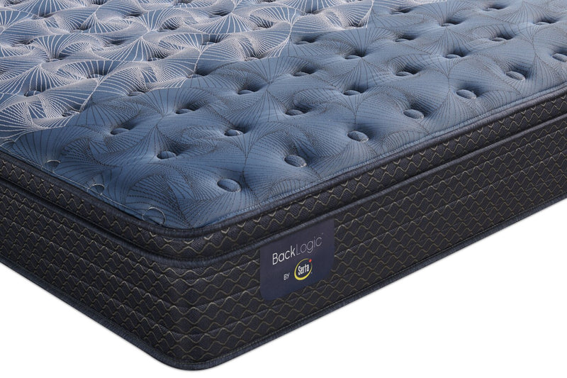 Serta Back Logic 1.1 Eurotop Medium King Mattress