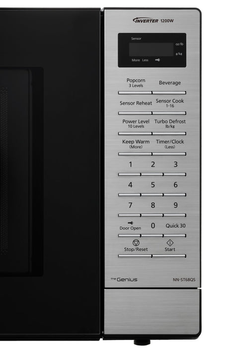 Panasonic 1.2 Cu. Ft. Countertop Microwave Oven – Black - NNST68QSC