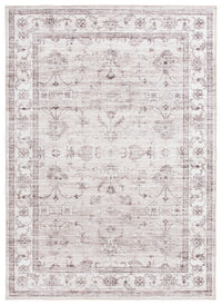 Aylin Ivory Washable Area Rug - 5’ x 7’ 