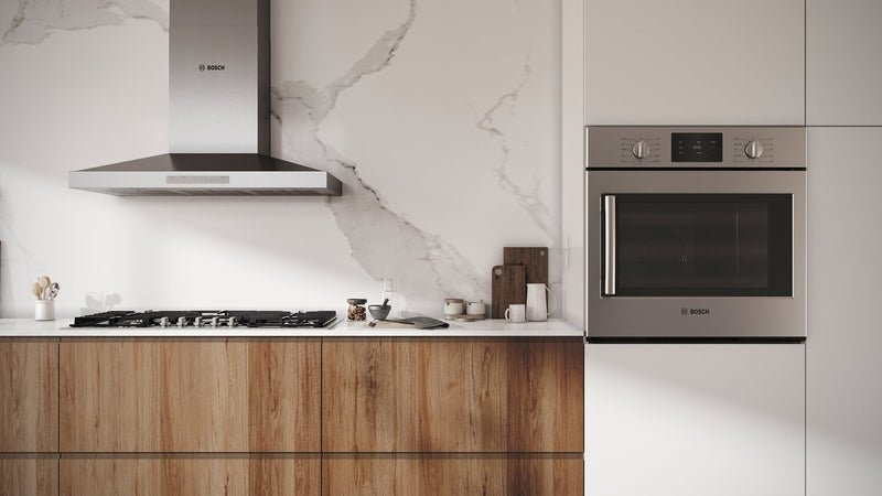 Bosch 30\" 4.6 Cu. Ft. 500 Series Electric Single Wall Oven - Stainless Steel - HBL5455RUC