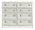 ["Casa Bedroom 8-Drawer Dresser, 54##PACKAGEDETAILSquot;W x 44##PACKAGEDETAILSquot;H, Wood - White"]