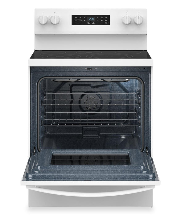 Whirlpool 5.3 Cu. Ft. Electric Range with Air Cooking – White - YWFES5730SW