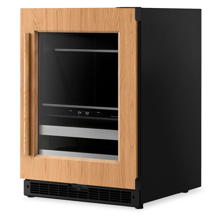 KitchenAid 24\" Panel-Ready Beverage Centre – Black - KUBR524SPA
