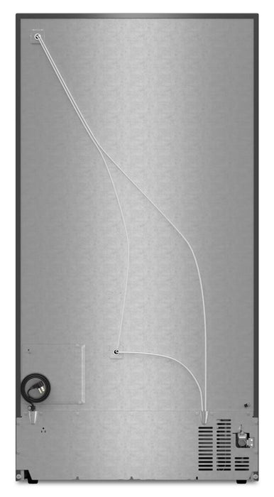 Whirlpool 36\" 21 Cu. Ft. Side-by-Side Refrigerator - Black Stainless - WRSC5536RV