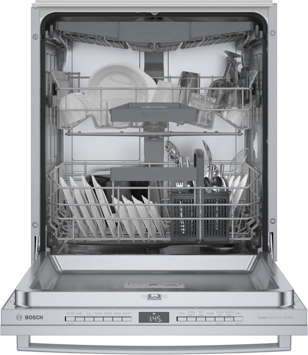 Bosch 800 Series Smart Top-Control Dishwasher with CrystalDry™ and Third Rack - SGX78C55UC