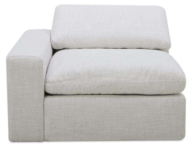 Sky Modular 6-Piece Fabric Power Reclining Sectional with Reclining Armless Chair - Nathan Wheat