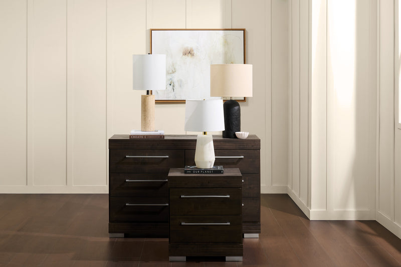 Sofia 20” Modern Stone Table Lamp - Natural Alabaster