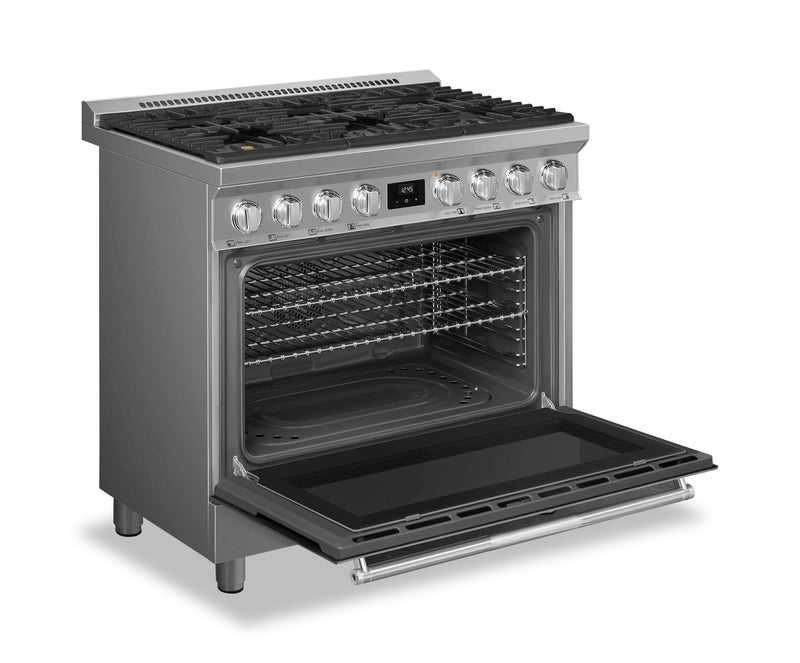 Smeg 4.6 Cu. Ft. Professional Gas Range - SPR36UGGX