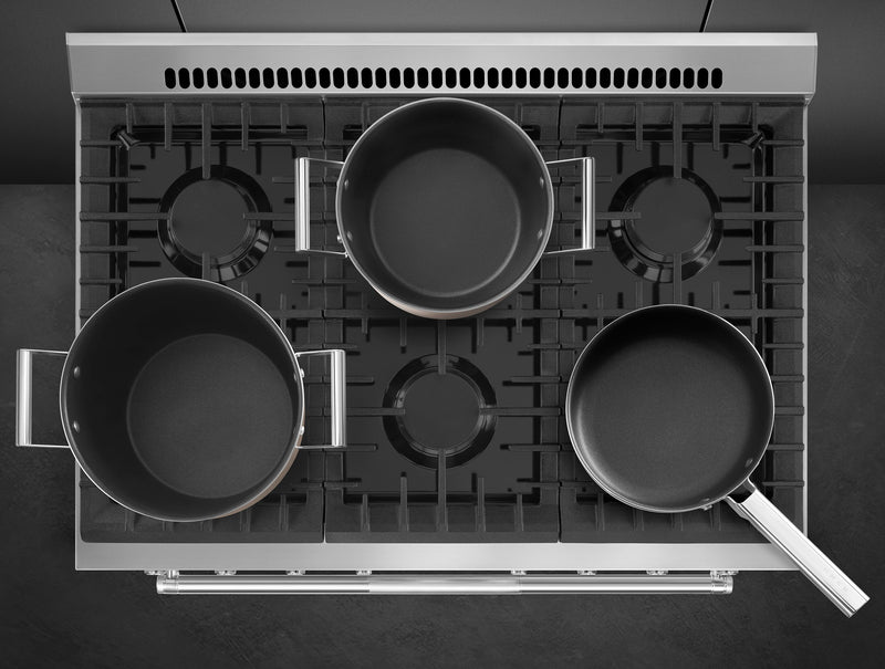 Smeg 4.6 Cu. Ft. Professional Gas Range - SPR36UGGX