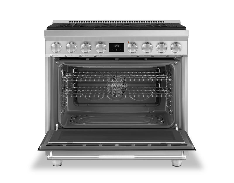 Smeg 4.6 Cu. Ft. Professional Gas Range - SPR36UGGX