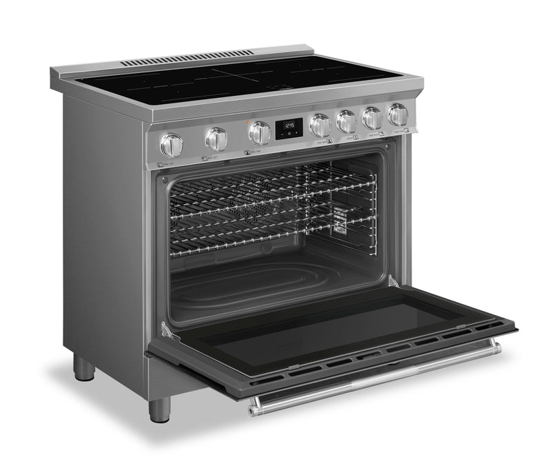 Smeg 4.6 Cu. Ft. Professional Induction Range - SPR36UIMX