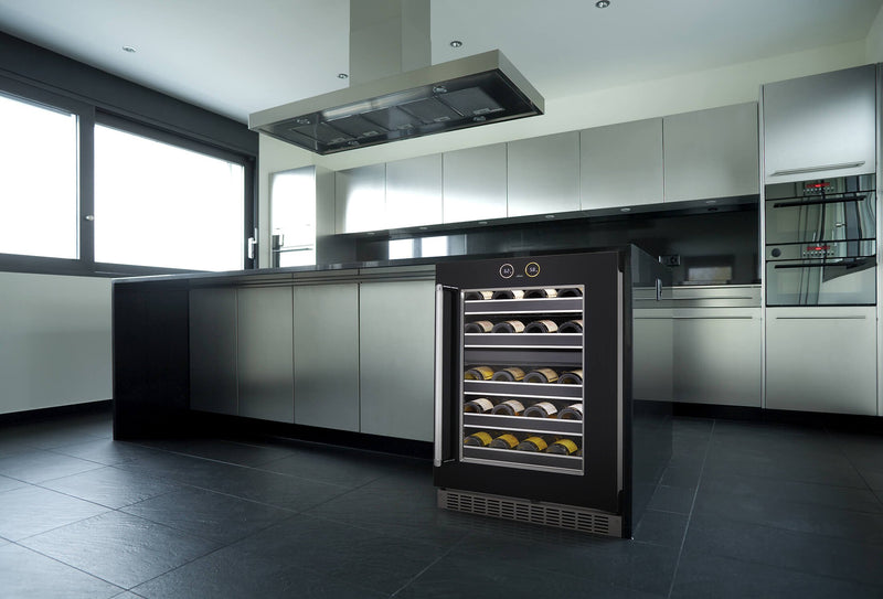 Silhouette Reserve 23.9\" 5 Cu. Ft. Single-Door Wine Cooler - Black - SRVWC050R