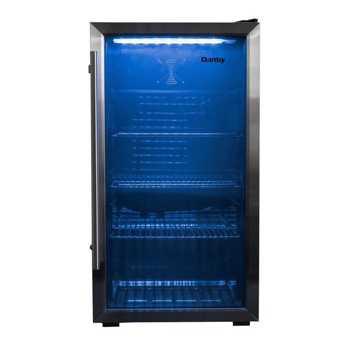 Danby 17.5\" 3.1 Cu. Ft. Free-Standing Beverage Center - Stainless Steel - DBC117A2BSSDD-6