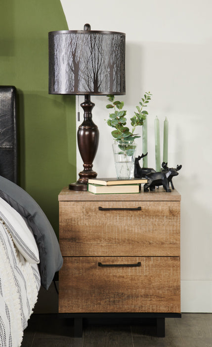 28\" Bean Bronzed Table Lamp with Cut-Out Shade