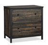 Steel River 30.39\" Commercial Grade 2-Drawer Filing Cabinet - Carbon Oak