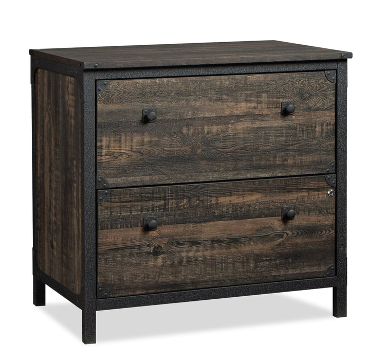 Steel River 30.39\" Commercial Grade 2-Drawer Filing Cabinet - Carbon Oak