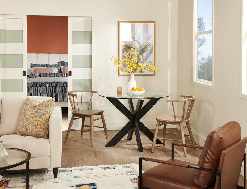 Spring Fling I Framed Artwork Under Glass Matted - 25\" x 37\"