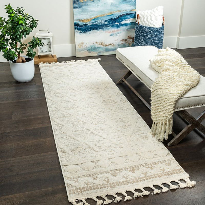 Quinto Rhombus Shag Area Rug - 2'7\" x 8'
