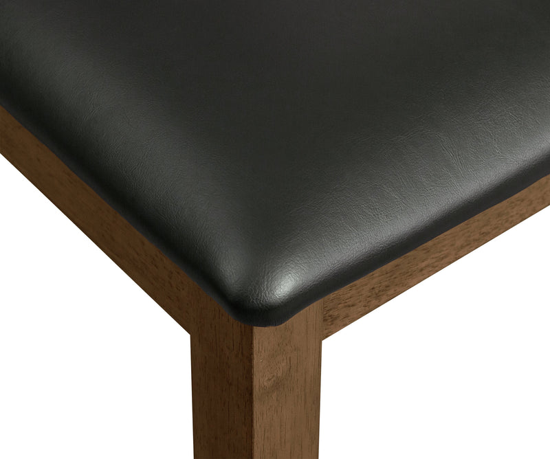 Talia 7pc Dining Set with Table & 6 Chairs, 60-78\"W Extension - Grey/Brown