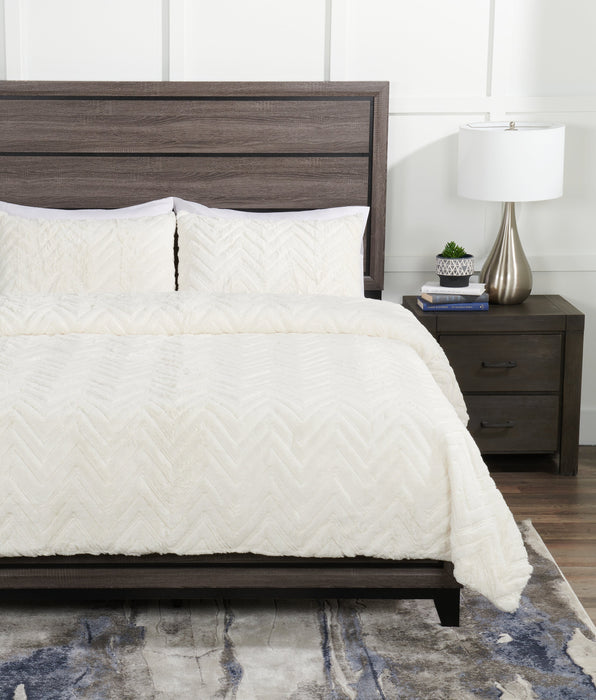 Tilda 3-Piece King Comforter Set - White 