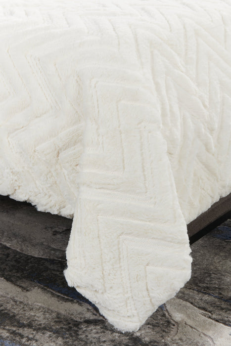 Tilda 3-Piece King Comforter Set - White 